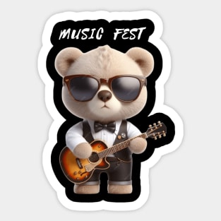 MUSIC FEST Sticker